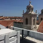A Terrace On A Topfloor With A View