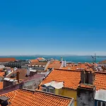 Amazing Rooftop Terrace With River And Historic City View 4 Bedrooms 4 Bathrooms Ac 19Th Century Building Chiado