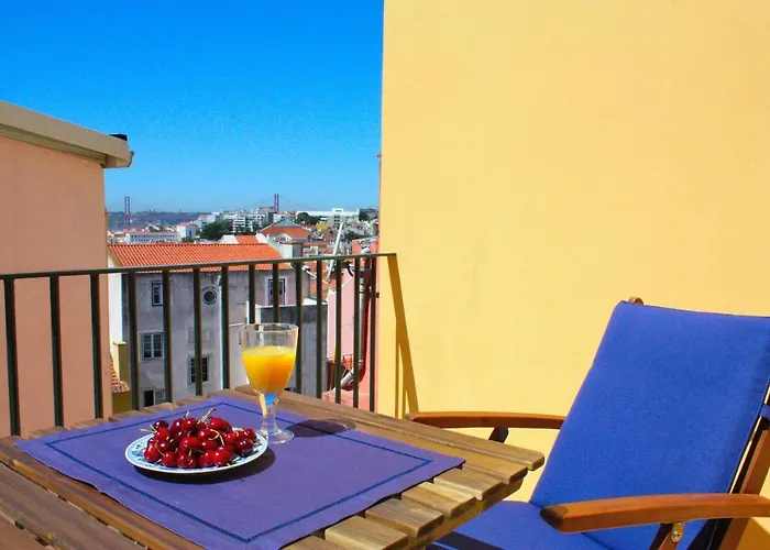 Principe Real, Hidden Terrace, Lisbon Views By Courtesy Morning