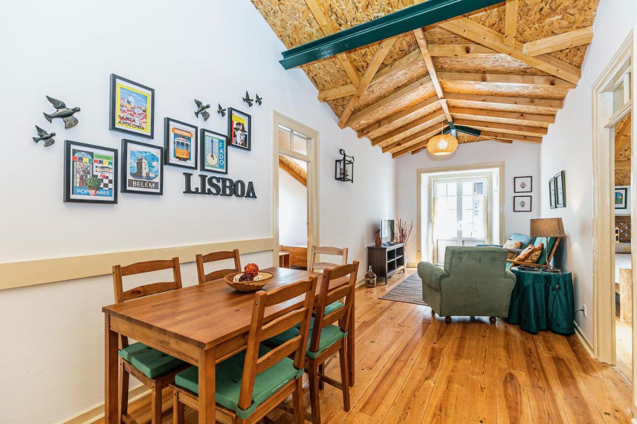 Moderno Em Bairro Típico Lisboeta Apartamento *