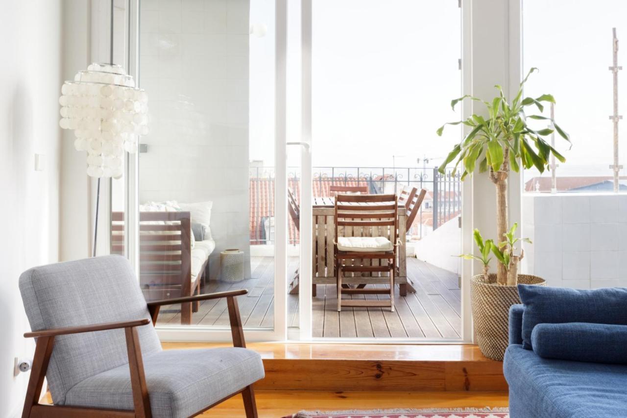 Apartamento Amazing Rooftop Terrace With River And Historic View 4 Bedrooms 4 Bathrooms Ac 19th Century Building Chiado Lisboa