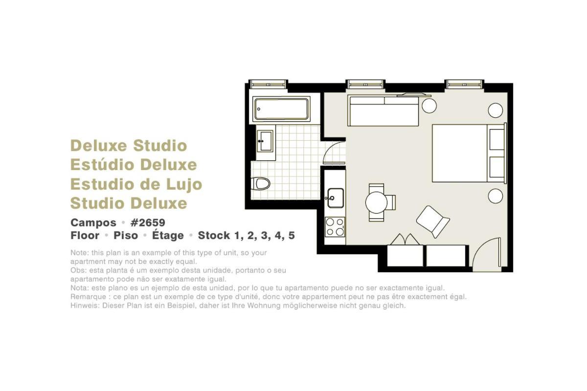 Apartamento Serviced - Campos *