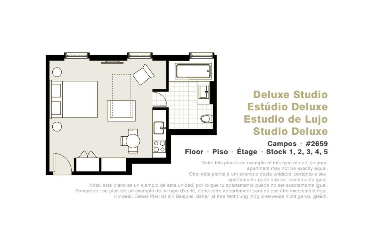 Apartamento Serviced - Campos Lisboa