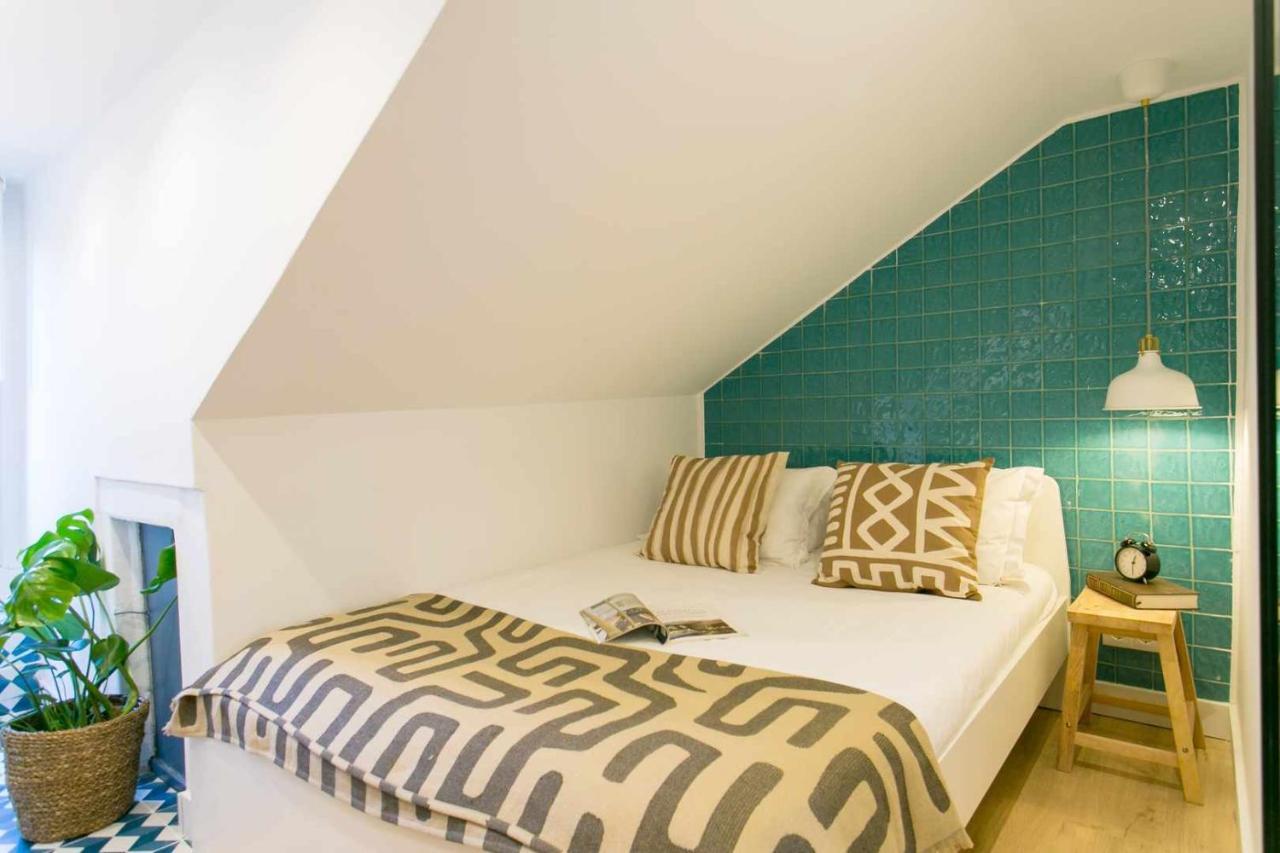 Cozy Blue Attic Lx Factory 1 De Maio Apartamento *