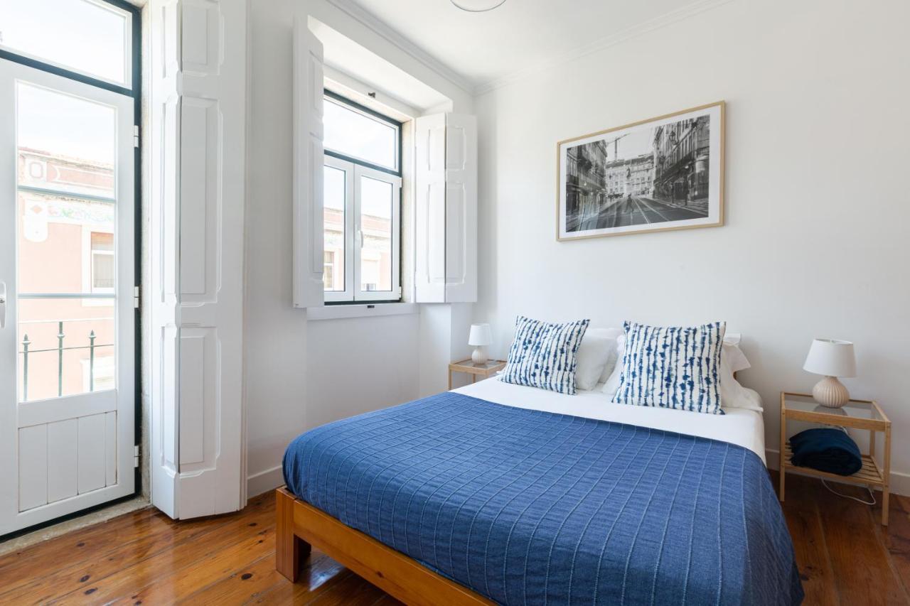 Apartamento White & Blue Vintage In Graca *
