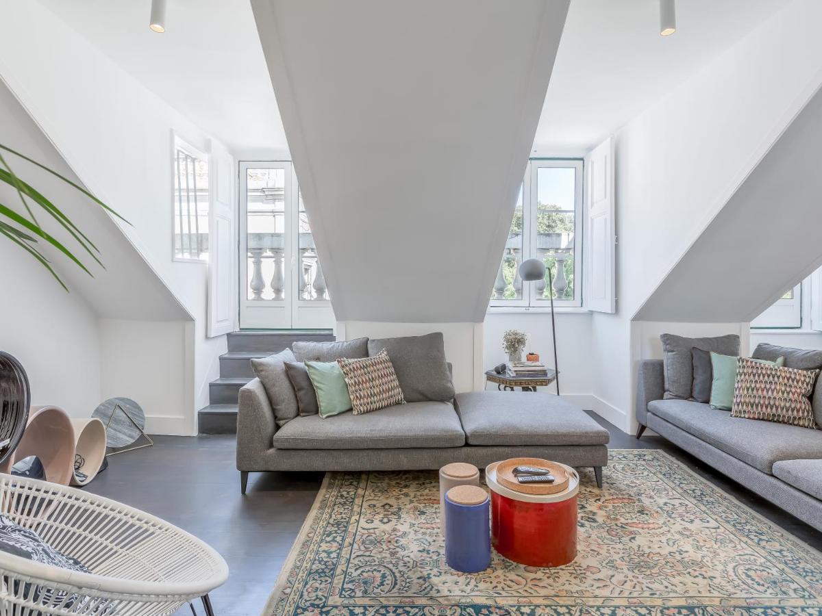 Principe Real Charming Garden View Flat At The Heart Of Apartamento *