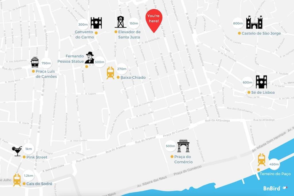 Apartamento Correeiros Downtown Flat Lisboa