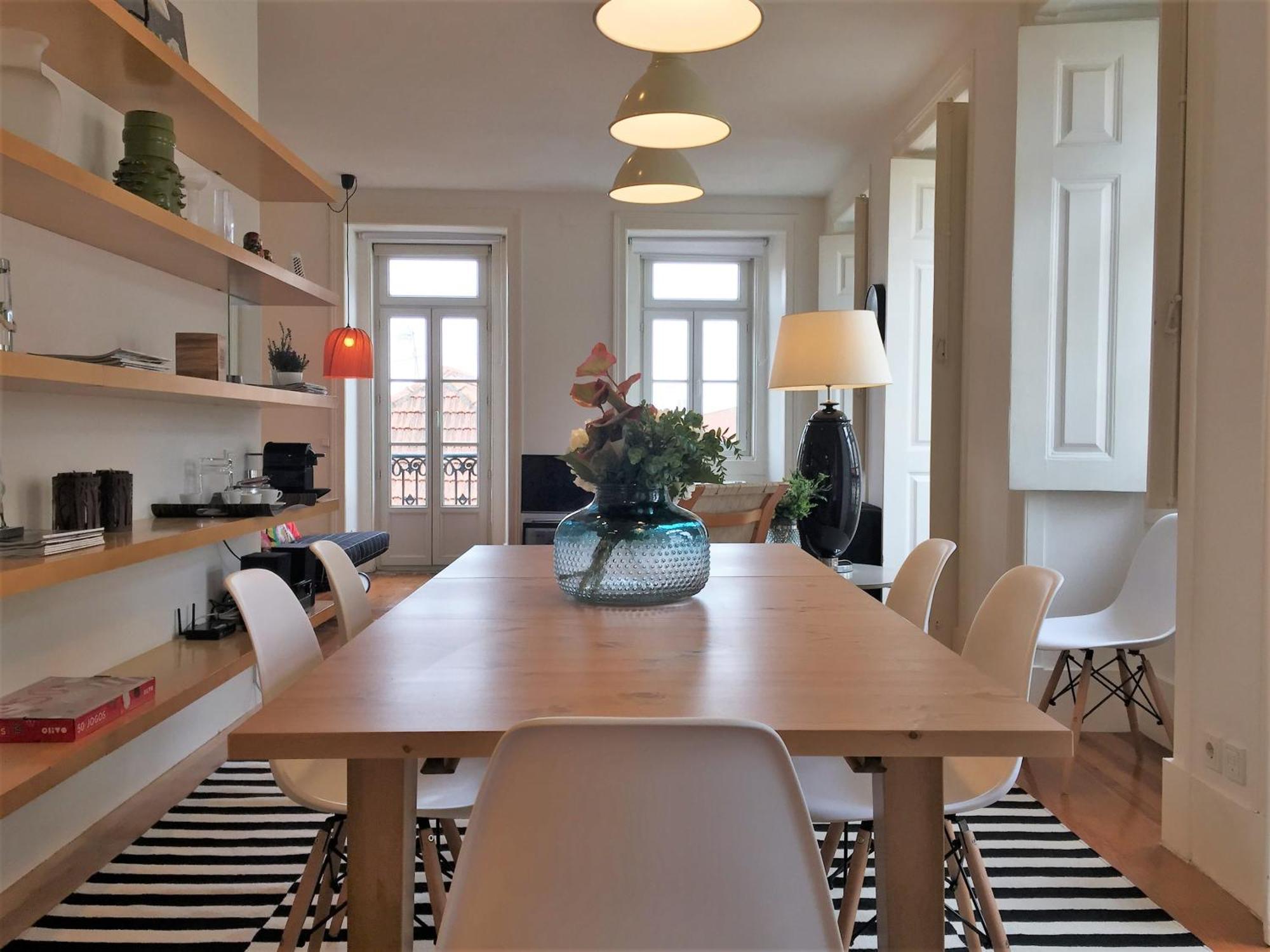 B2 Beautiful Sunny Loft Bairro Alto - Bica Apartamento *