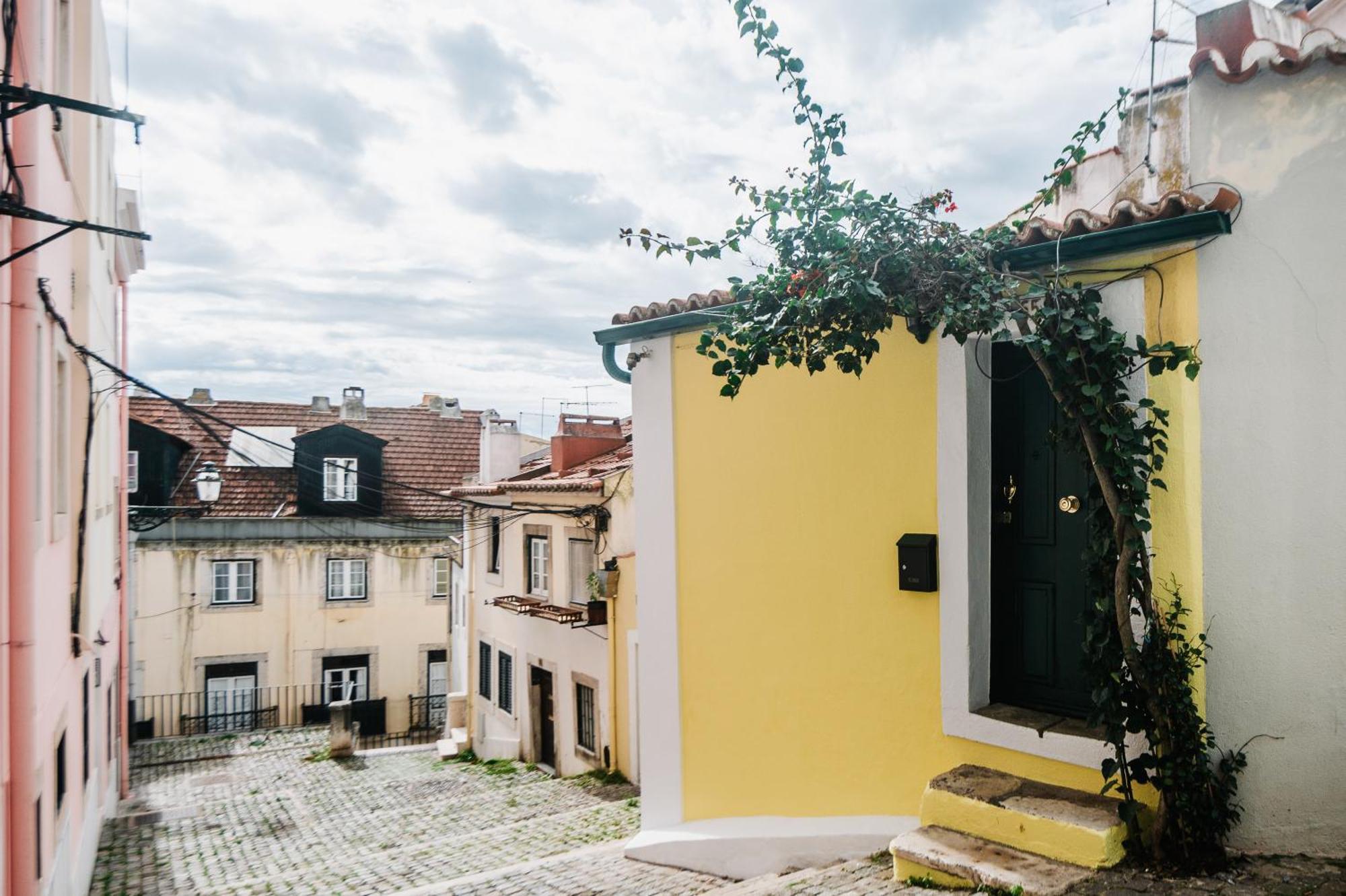 Сasa de vacaciones Cozy Yellow House Bairro Alto