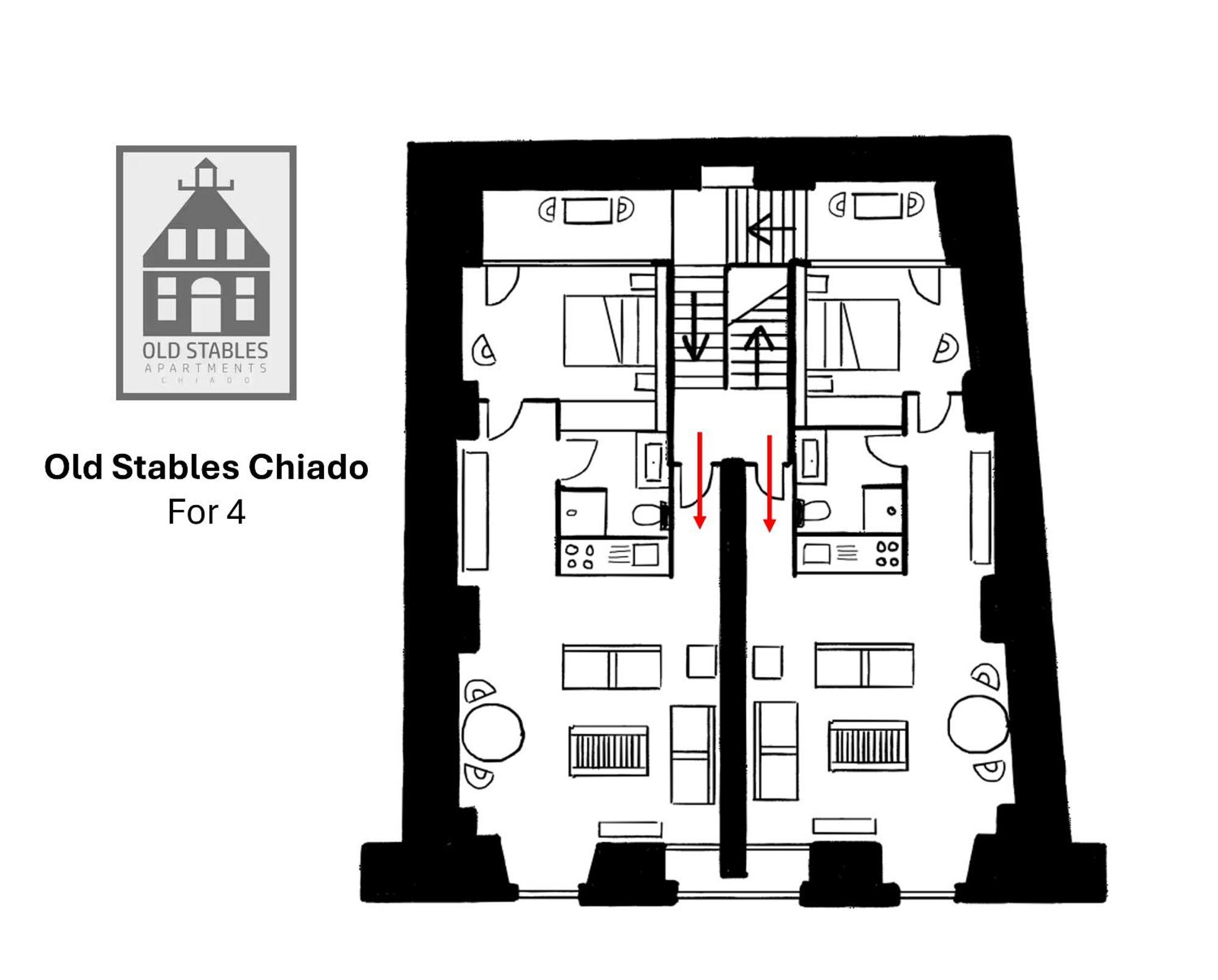 Old Stables Chiado - 2 Bedroom In The Heart Of * Lisboa