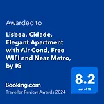 Lisboa, Cidade, Elegant Apartment With Air Cond, Free Wifi And Near Metro, By Ig