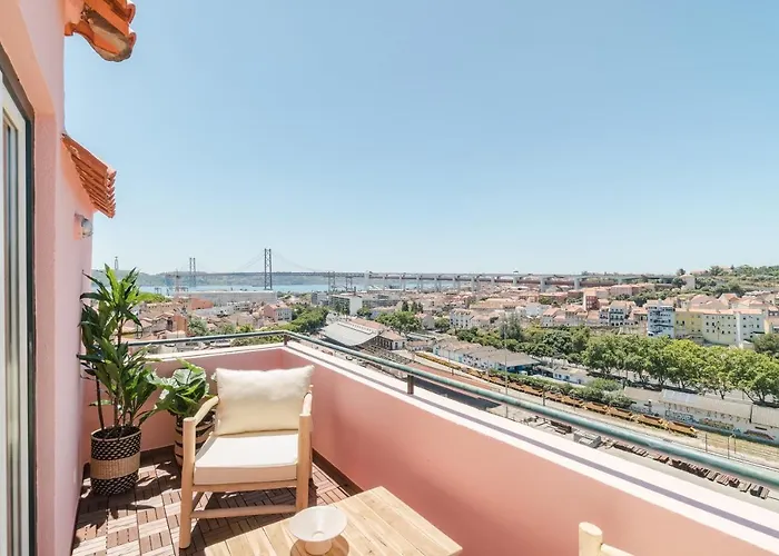 Casa Boma Lisboa - Unique Apartment With Private Balcony And Panoramic Bridge View - Alcantara IV