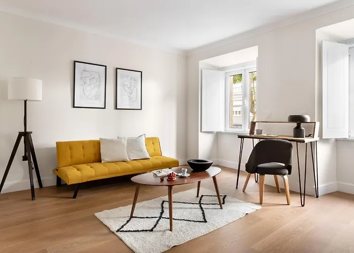 Altido Belem 1-Br Apartment W/Balcony & Parking