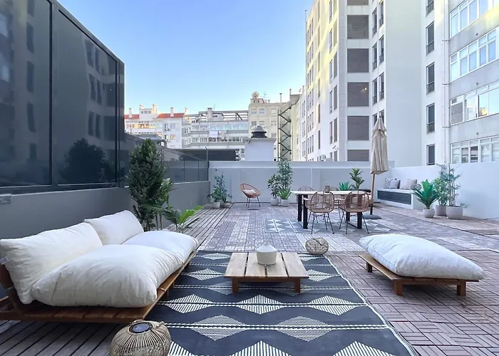 Casa Boma Lisboa - Brighting Apartment With Spacious Terrace - Alvalade III