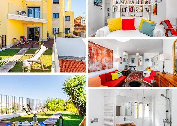 110M2 Flat, Large Terrace With A View And A Garden