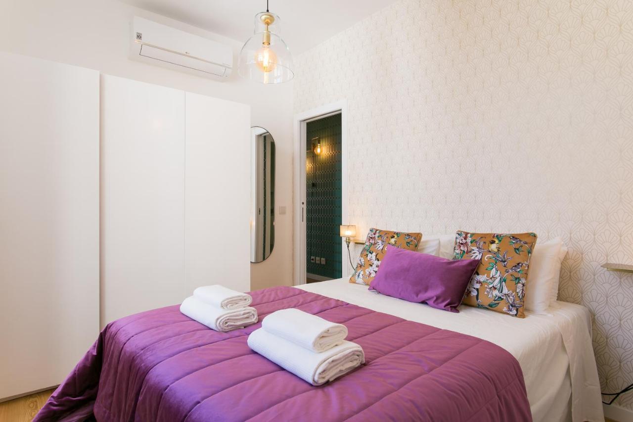 Jp38 - Dowtown Perfect Gem 2 Bdr + 2 Bath, Bright Flat! Lisboa
