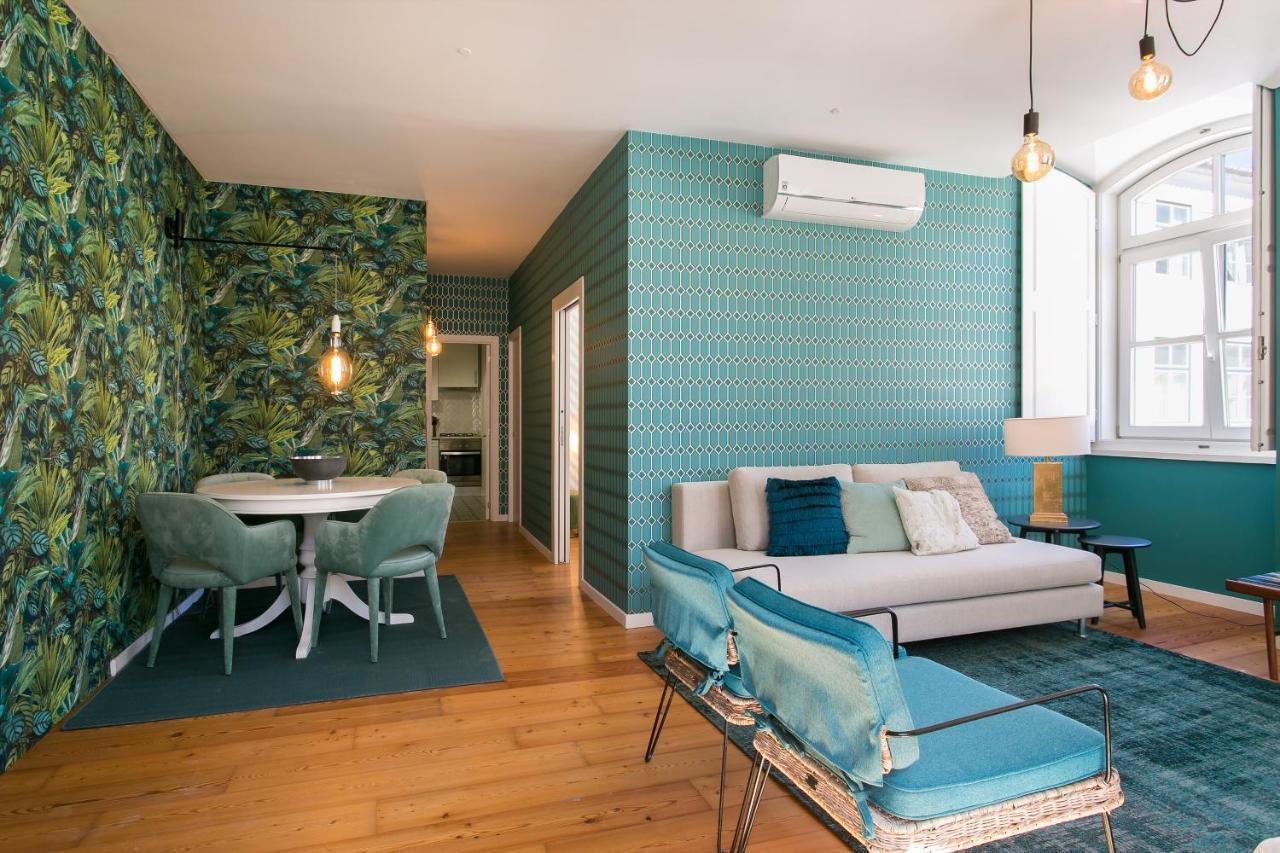 Jp38 - Dowtown Perfect Gem 2 Bdr + 2 Bath, Bright Flat! Apartamento Lisboa