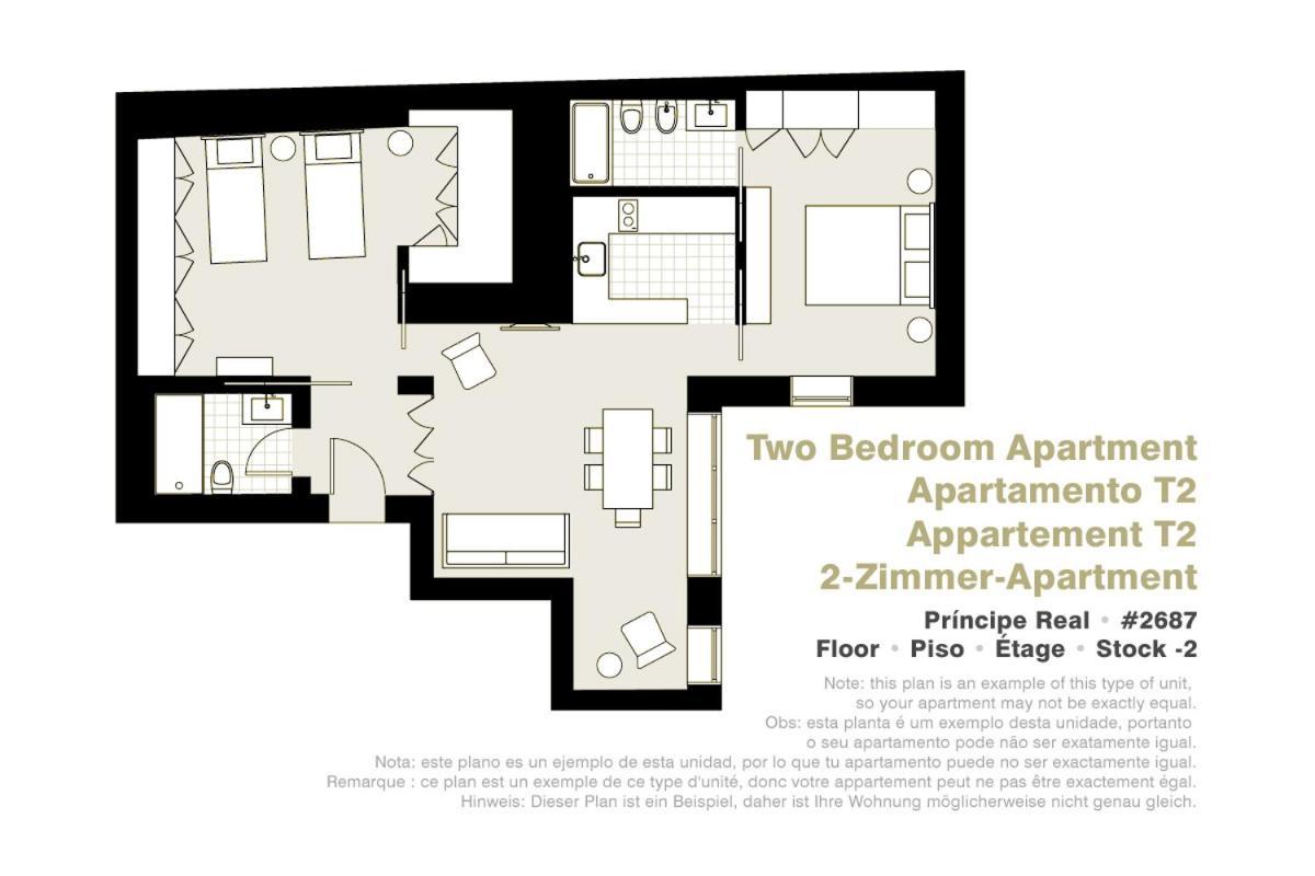 Apartamento Serviced - Principe Real
