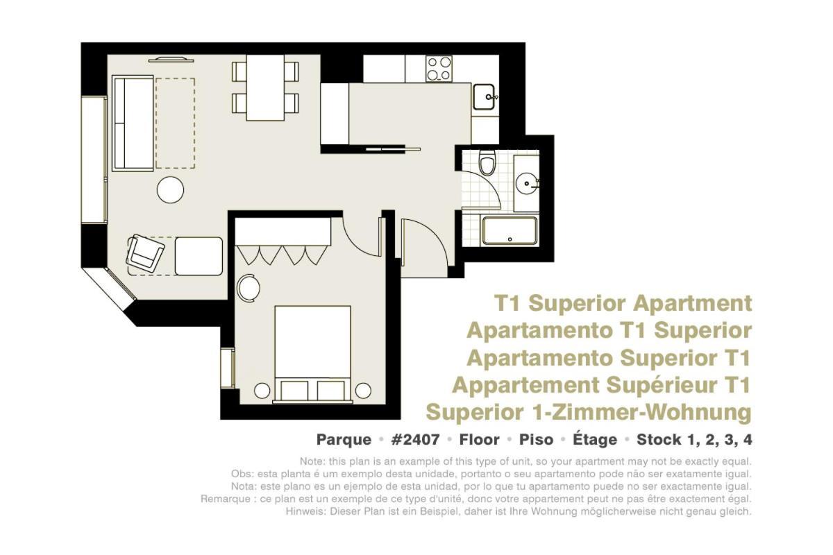 Apartamento Serviced - Parque Lisboa