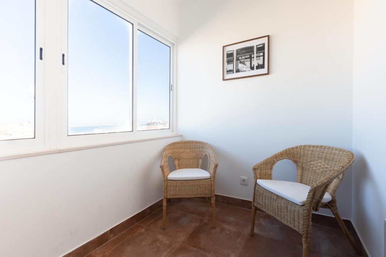 Apartment White & Blue Vintage In Graca *