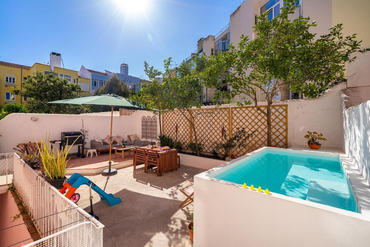 Flat Art - Luxury With Private Pool & Garden * Lisboa