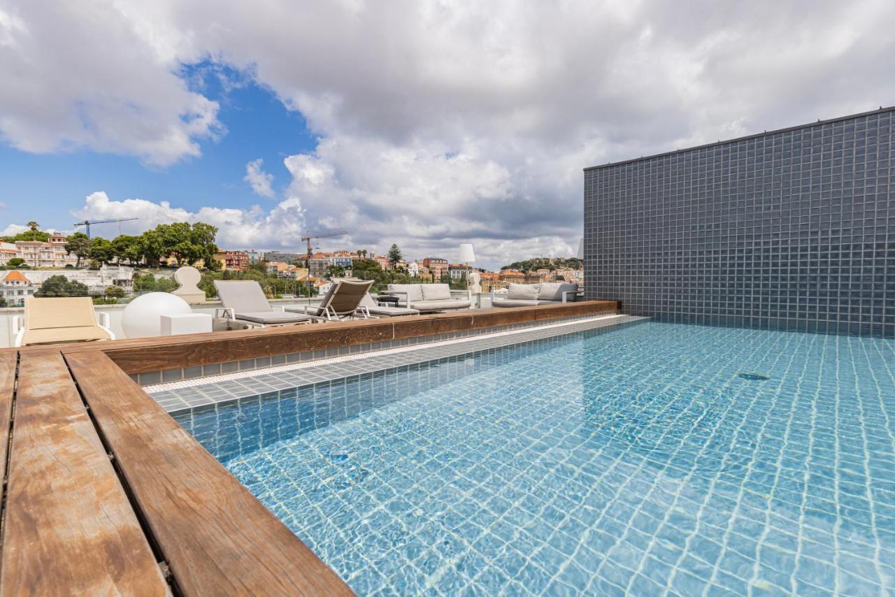 Apartamento Liberdade Elegance W/rooftop Pool By Lovelystay Lisboa