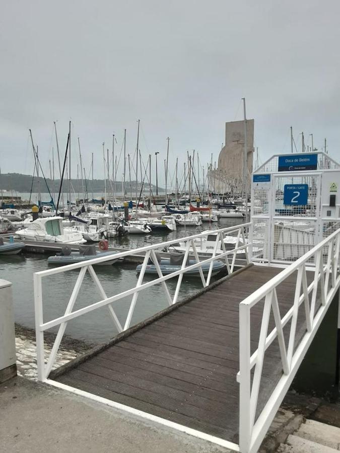 Vintage Sailboat In Belem Lisboa