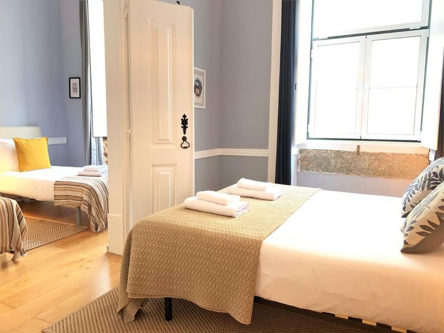 Sj2dee Heart Of Baixa New Air Conditioning Spacious 2 Apts 4br2ba