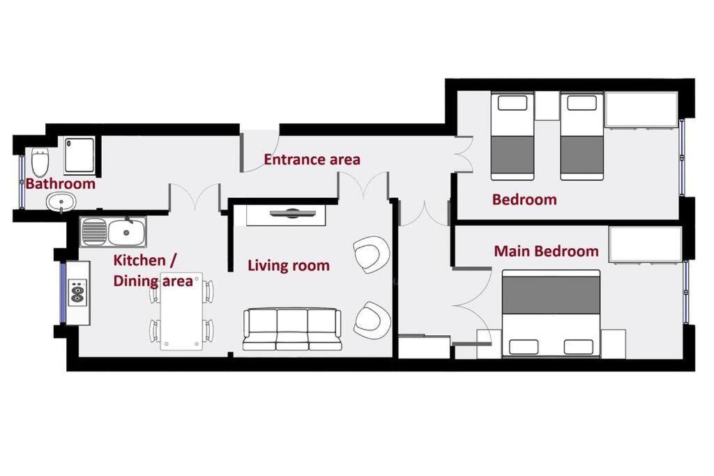 Apartamento Sj2dee Heart Of Baixa New Air Conditioning Spacious 2 Apts 4br2ba Lisboa