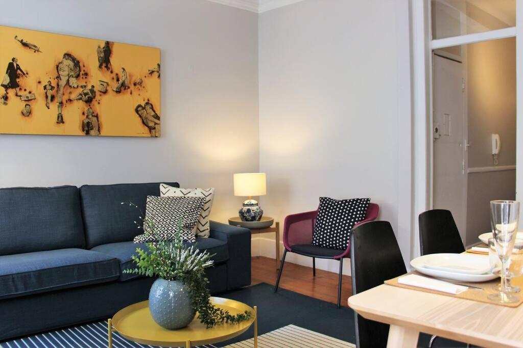 Sm1-happy At Hip Pr.real & Bair.alto + Private Patio! Apartamento Lisboa