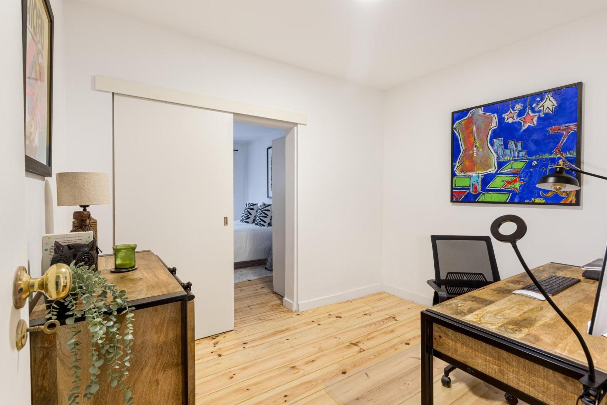 Joivy Bohemian Flat With Study Near The Centre *