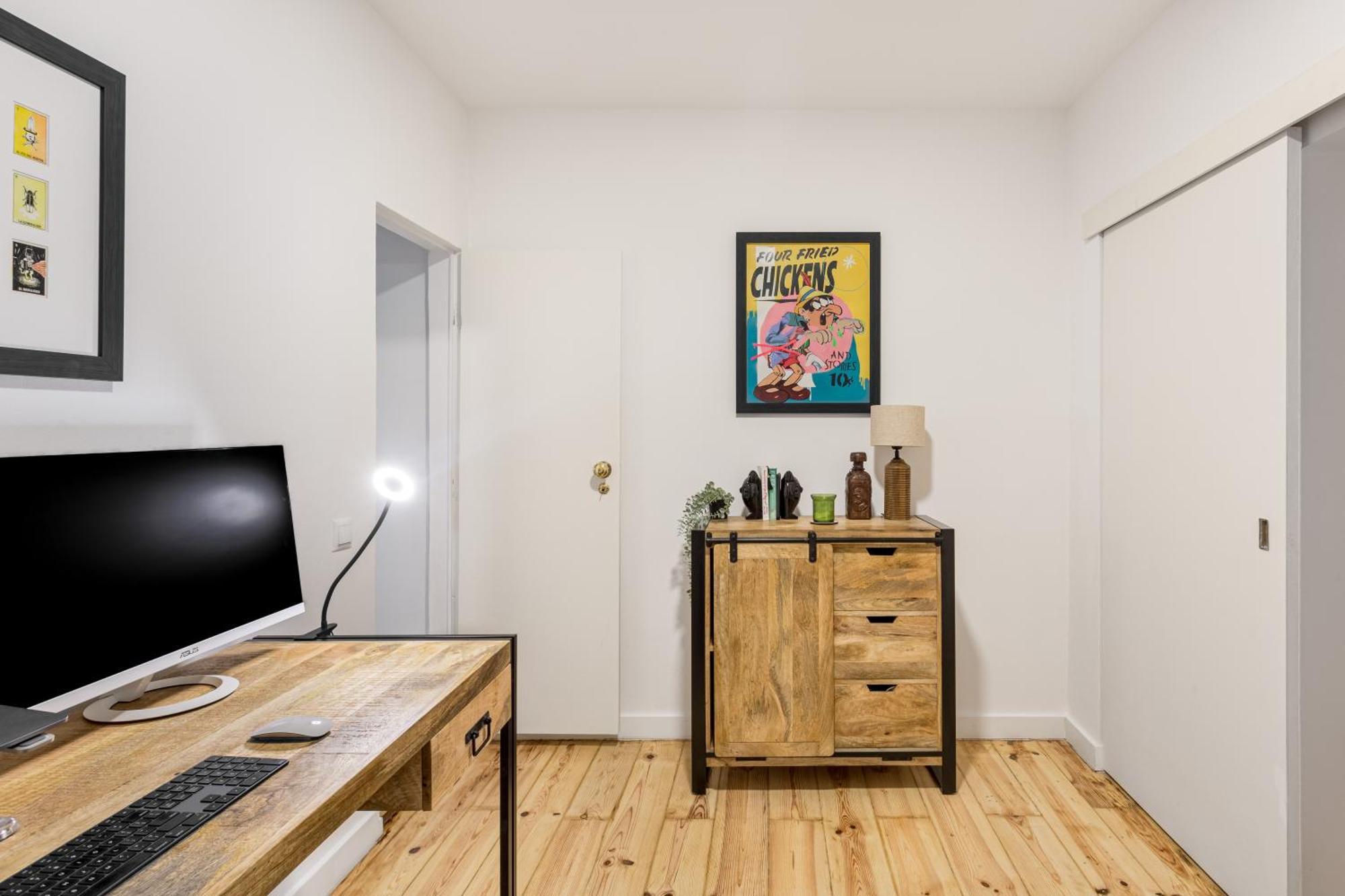 Joivy Bohemian Flat With Study Near The Centre