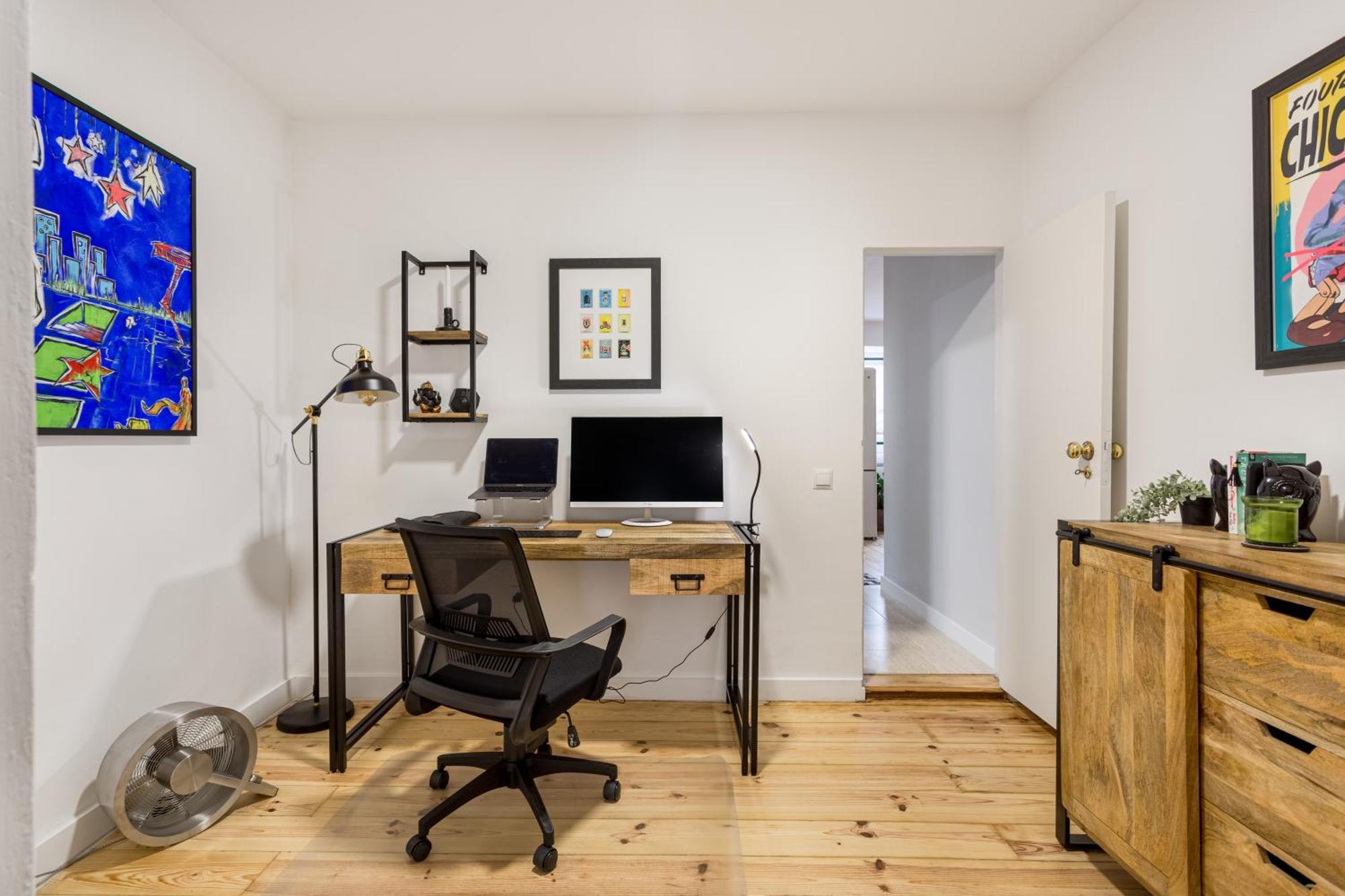 Joivy Bohemian Flat With Study Near The Centre Apartamento