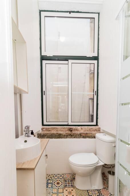 Sj2dee Heart Of Baixa New Air Conditioning Spacious 2 Apts 4br2ba Lisboa