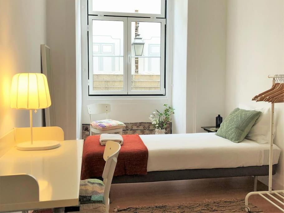 Apartamento Sj1d+e Heart Of Baixa New A/c Spacious 2 Apts 5br2ba Lisboa
