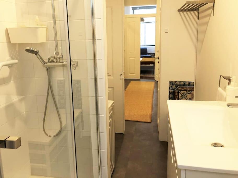 Sj1d+e Heart Of Baixa New A/c Spacious 2 Apts 5br2ba Apartamento Lisboa