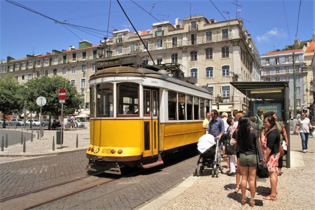 Apartamento Sj1d+e Heart Of Baixa New A/c Spacious 2 Apts 5br2ba Lisboa