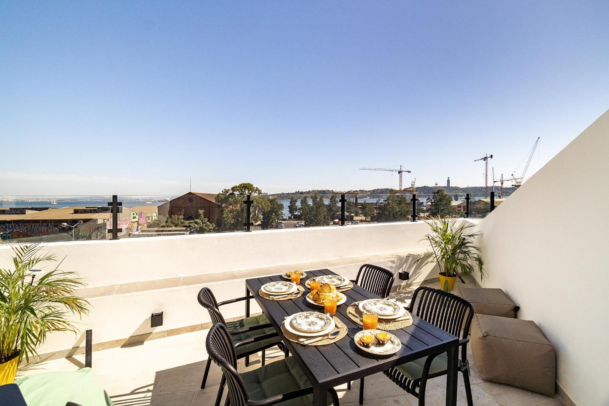 Whome Brand New Rooftop With River View Apartamento Lisboa