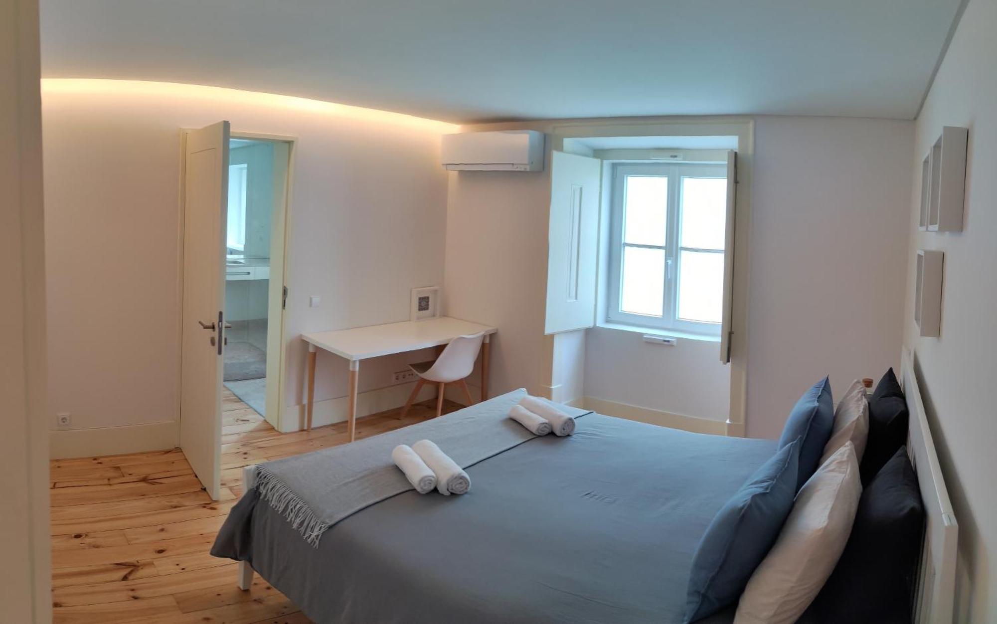Luxuoso Quarto Com Banheiro Privativo No Centro De Homestay Lisbon