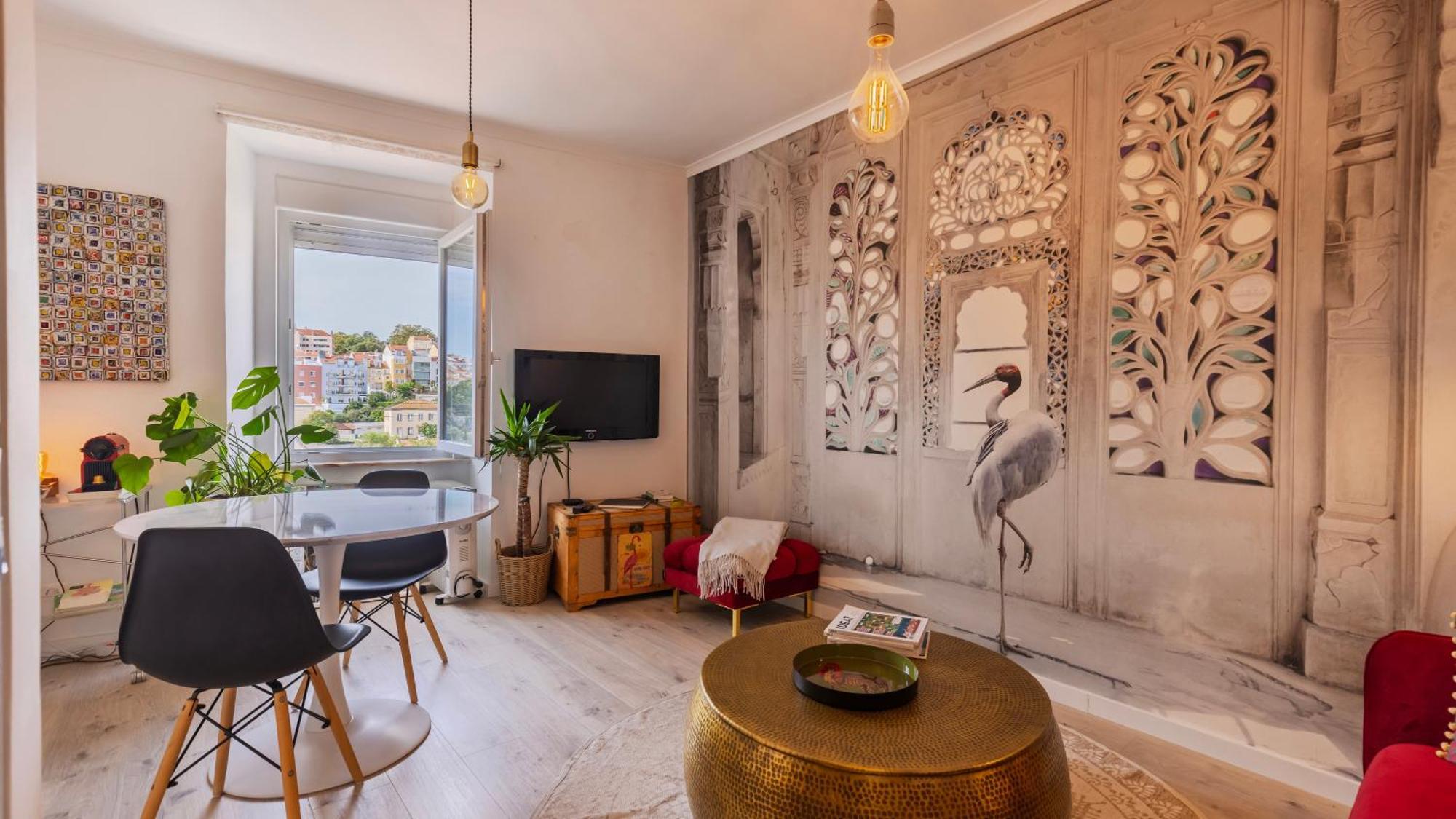 Apartment Sunny Design In Praca Flores By Lovelystay Lisbon
