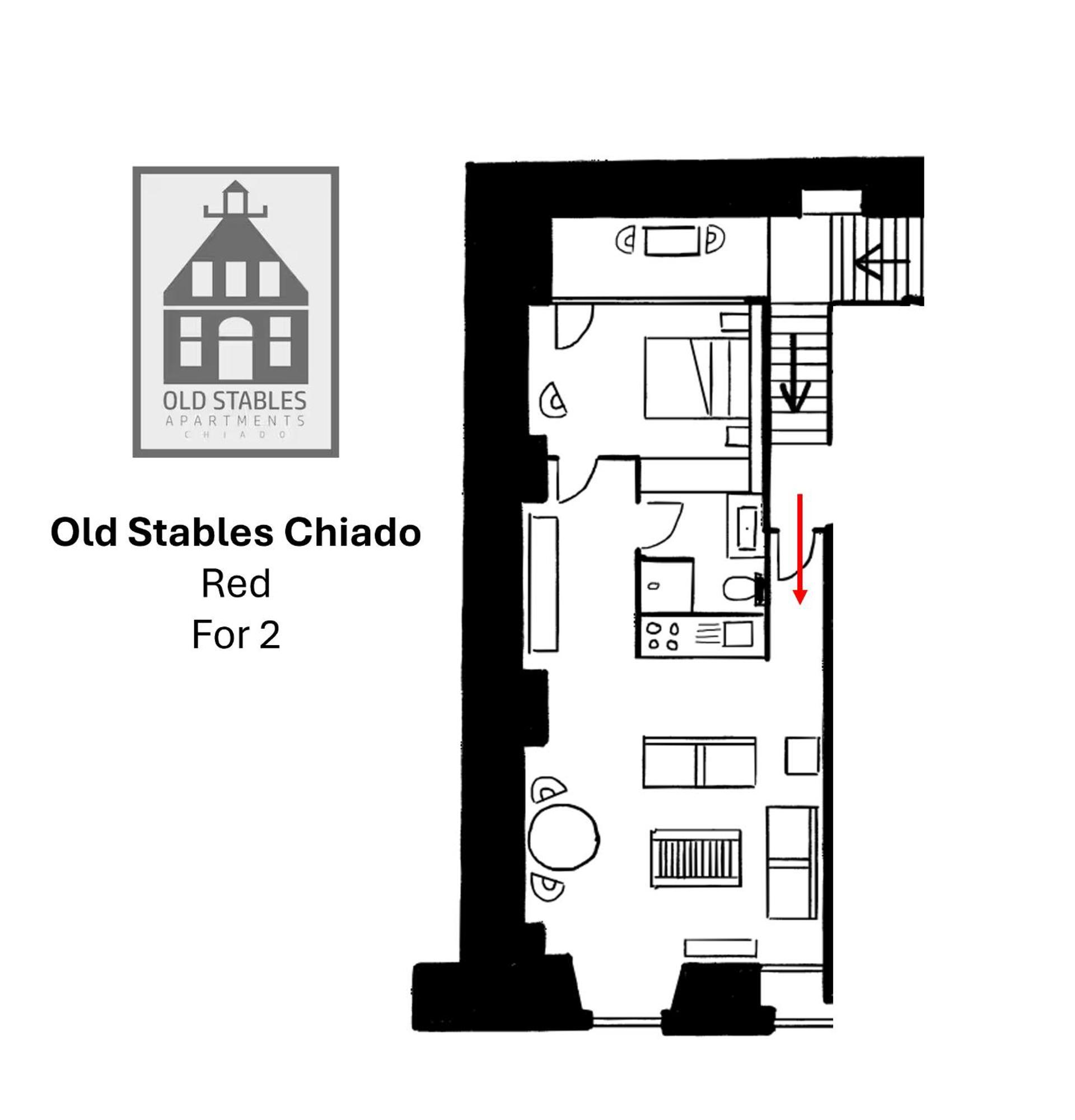 Old Stables Chiado - 1 Bedroom In The Red Heart Of Apartamento *