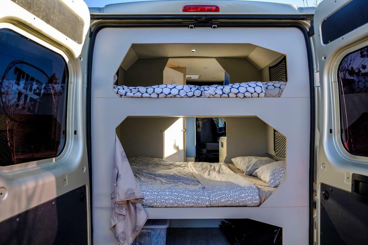 Indie Campers Campervan In Campsite *