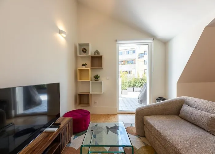 Eduardo VII Park Amazing Apt With Green Terrace