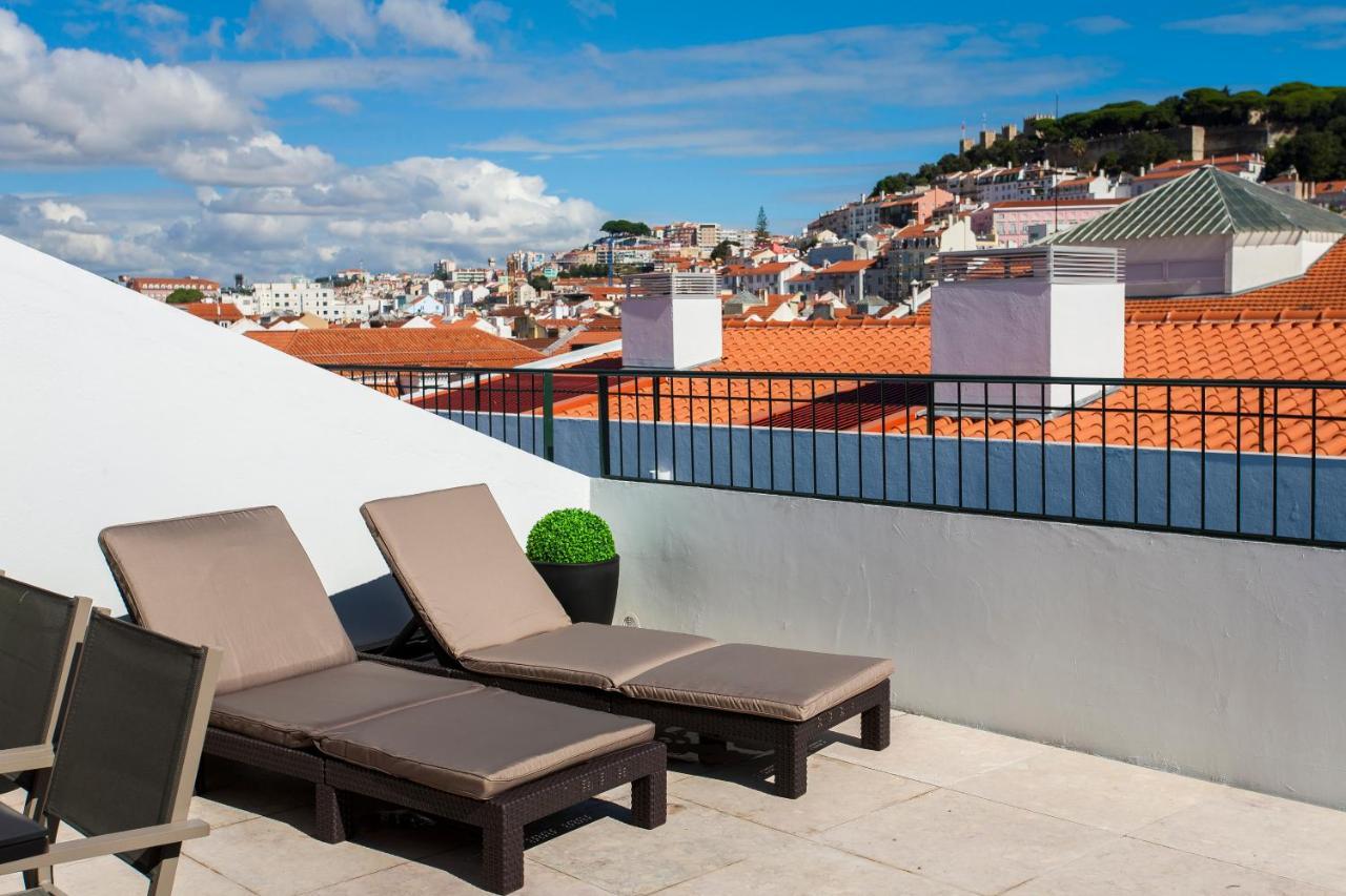 Crucifixo Downtown Terrance & Deluxe Apartamento Lisboa