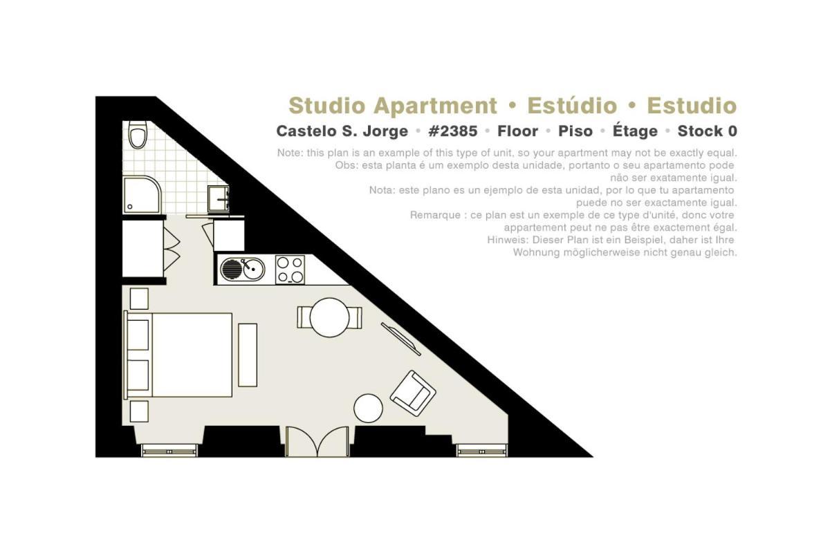 Serviced - Castelo S. Jorge Lisbon