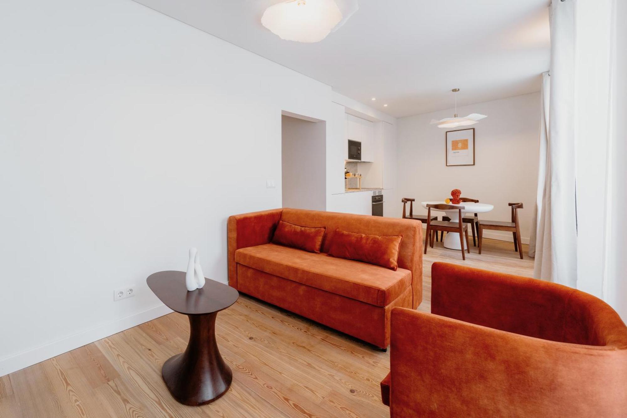 Orange House - Elegant Two-bedroom 1e Apartamento *