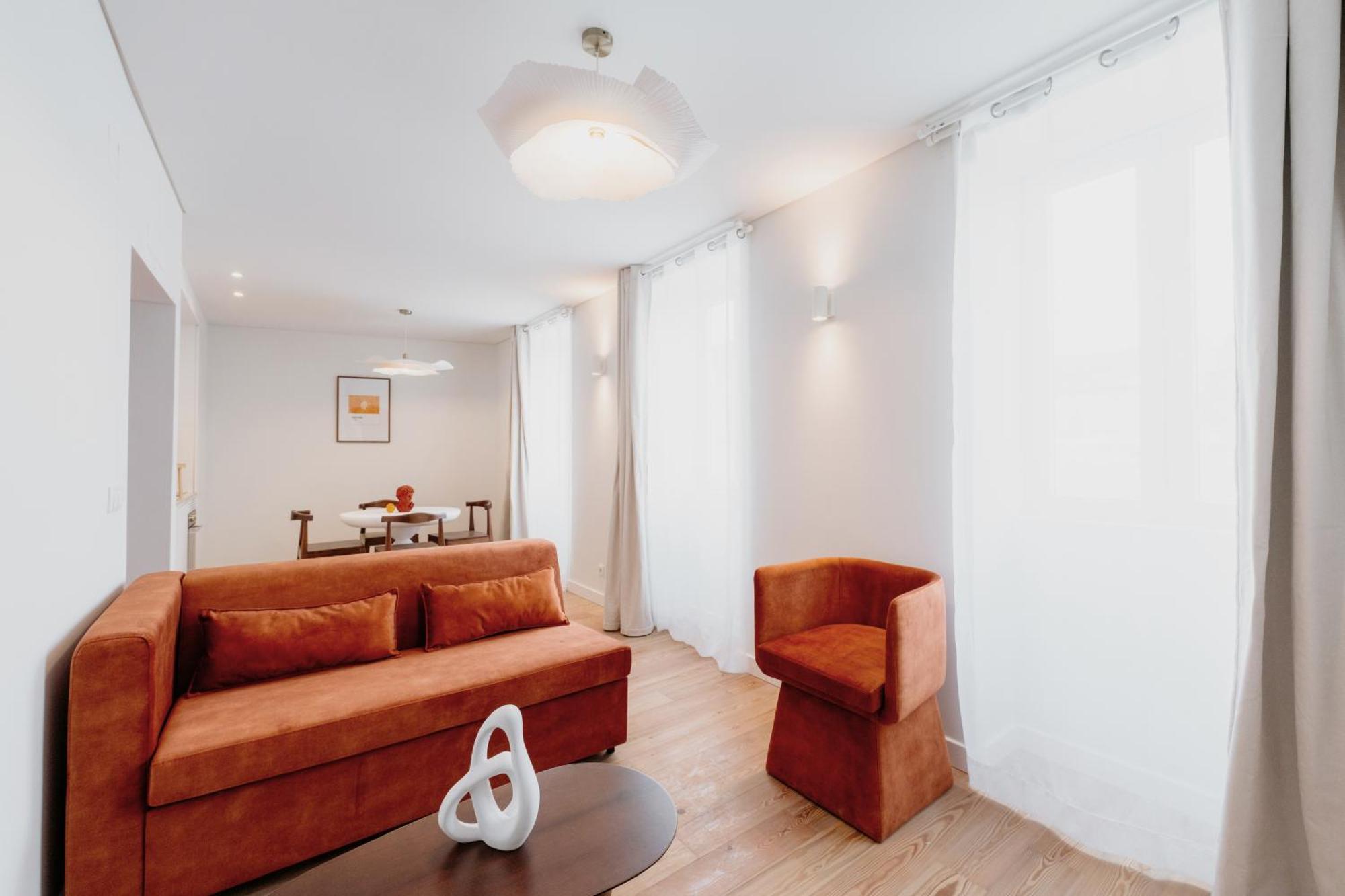 Orange House - Elegant Two-bedroom 1e Apartamento Lisboa