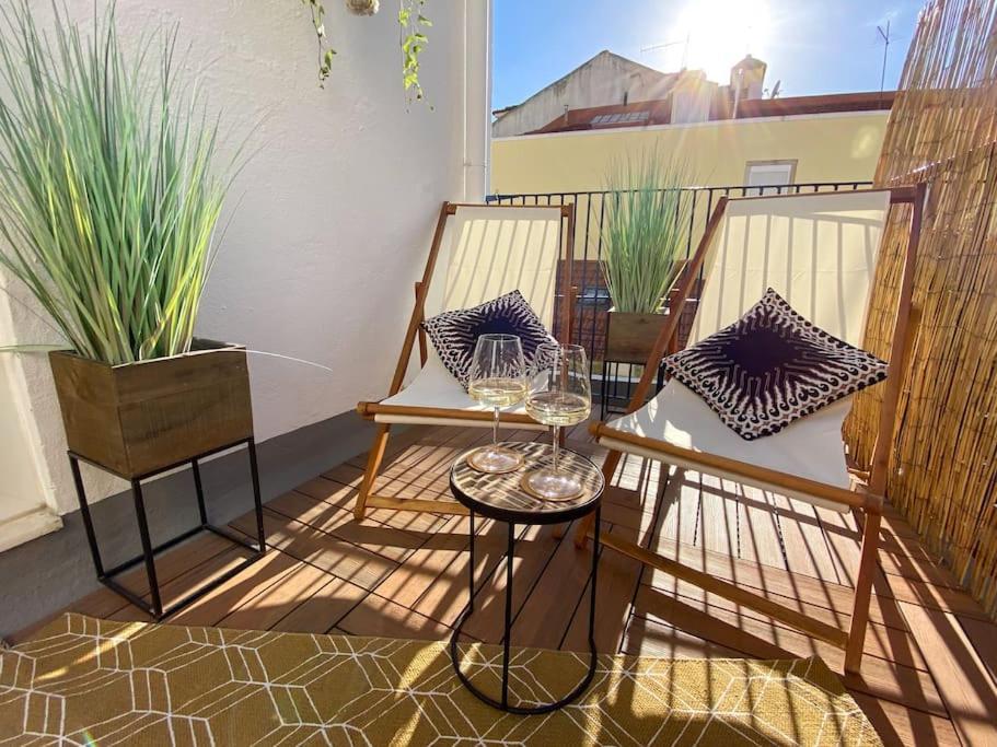 Baixa And Alfama At Your Doorstep, Terrace Aircon Apartamento