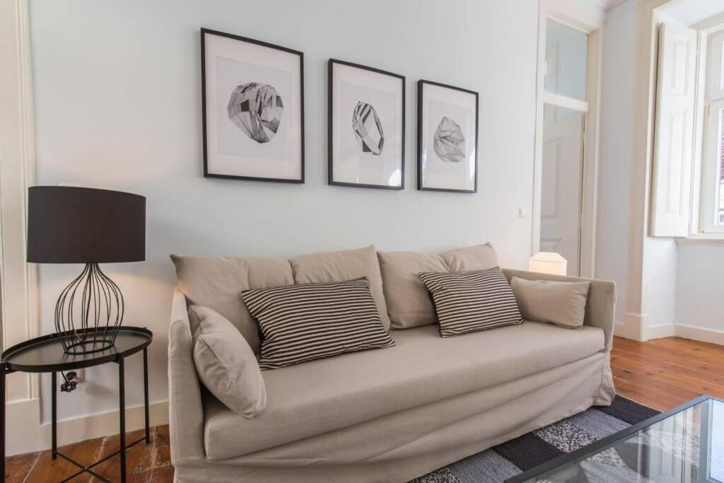 135 C - Quiet Charming Flat In Historic Alfama Near Baixa Apartamento *