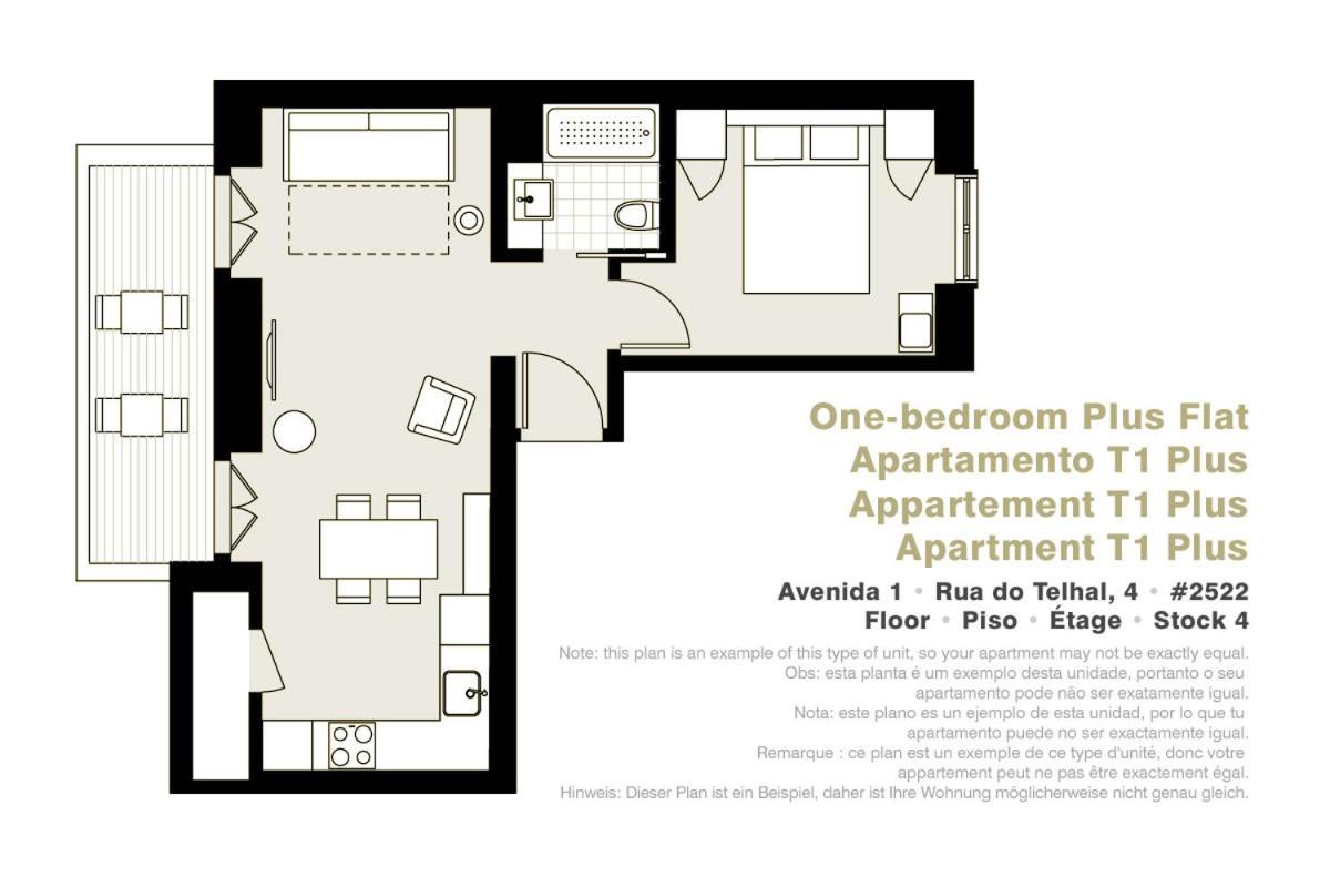 Serviced - Avenida * Lisbon